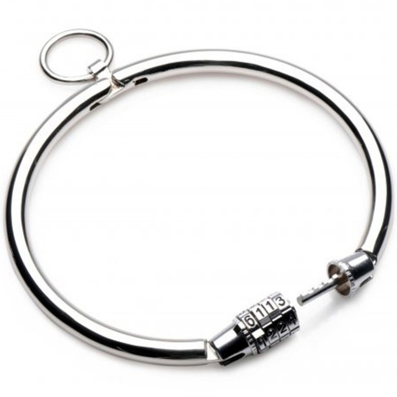 Metal Hard - Collier Fermeture Combinée 10,5 Cm